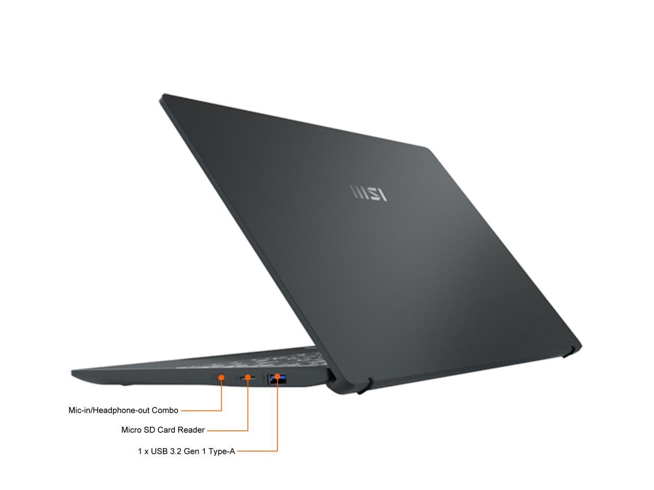 لپ تاپ MSI Prestige EVO 14 رم 16 گیگابایت i5-1240P - اپن باکس - Image 9