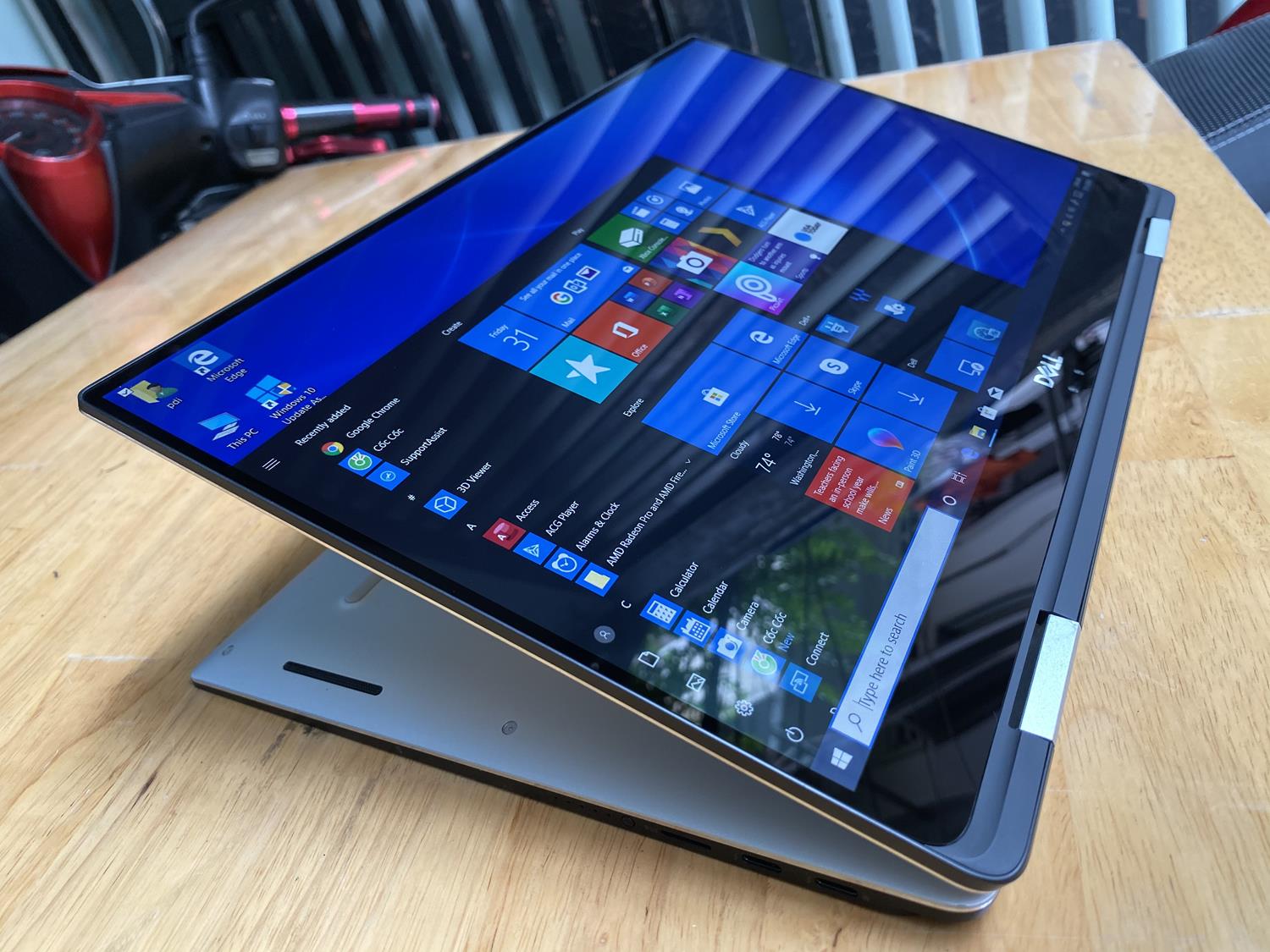 لپ تاپ دل 5530 4K لمسی 360 درجه Dell Precision 5530 2 in 1- i7 WX Vega Graphic 4GB Ram16 - Image 3